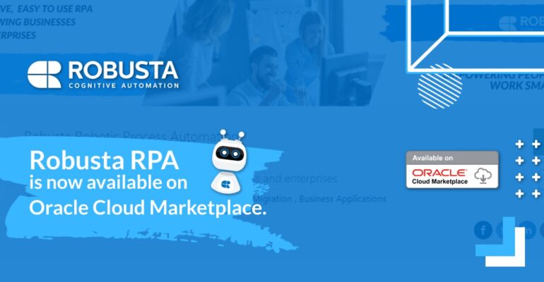 Robusta Cognitive Automation Oracle Cloud